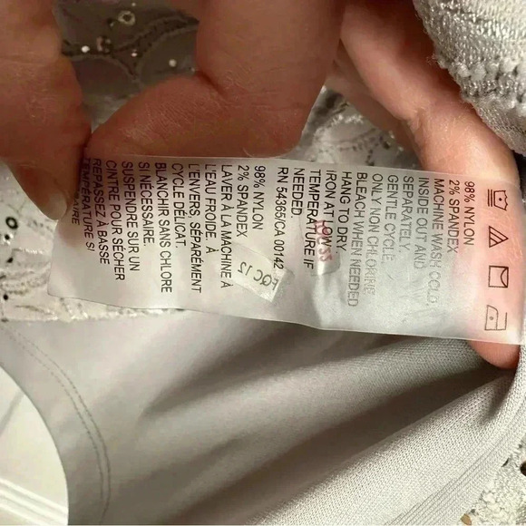 Tanjay Sequined Shirt 3/4 Length Sleeves Grey Size Small - Picture 6 of 15